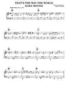 That's The Way The World Goes 'Round - John Prine (Piano-Vocal-Guitar)