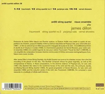 James Dillon: Traumwerk; String Quartet No. 2; Parjunya [Arditti String Quartet] (2001)