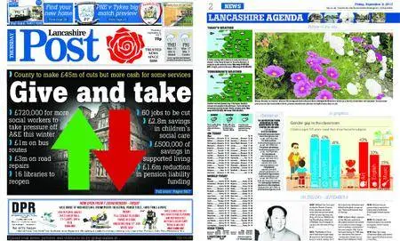 Lancashire Evening Post – September 08, 2017