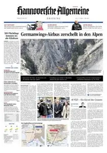 Hannoversche Allgemeine Zeitung - 25.03.2015