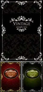 Vintage Frames Vector