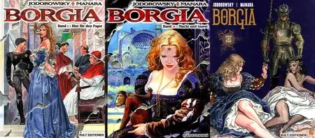 Borgia - Volumes 1-3 (Milo Manara)