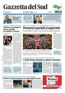 Gazzetta del Sud Cosenza - 16 Marzo 2023