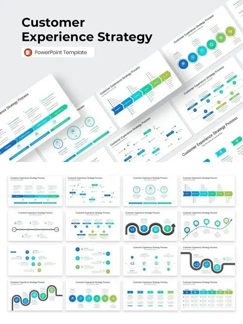 Customer Experience Strategy PowerPoint Template / AvaxHome