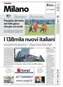 la Repubblica Milano - 30 Marzo 2019