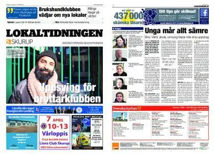 Lokaltidningen Skurup – 31 mars 2018