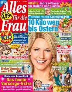 Alles für die Frau – 01. März 2019