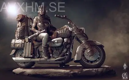 Road Girl Rat Bike