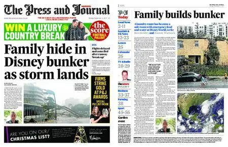 The Press and Journal Aberdeen – September 11, 2017