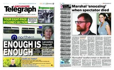 Lancashire Telegraph (Blackburn, Darwen, Hyndburn, Ribble Valley) – June 05, 2018