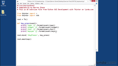 Python GUI Development with Tkinter [repost]