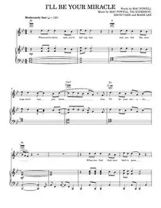 I'll Be Your Miracle - Mac Powell, Third Day (Piano-Vocal-Guitar)