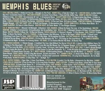 Memphis Blues - Important Postwar Blues (4 CD Box Set) - 2006