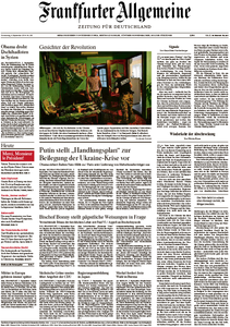 Frankfurter Allgemeine Zeitung vom Donnerstag, 04. September 2014
