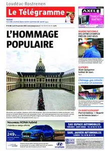 Le Télégramme Loudéac - Rostrenen – 30 septembre 2019