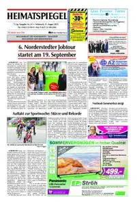 Heimatspiegel - 21. August 2019