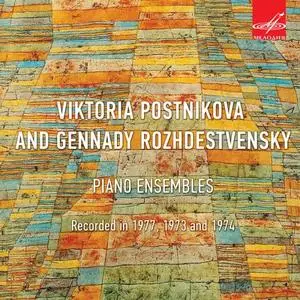 Viktoria Postnikova & Gennady Rozhdestvensky - Piano Ensembles (2019)
