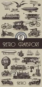 Retro Transport Vector 2