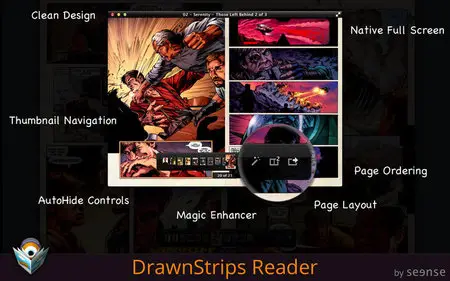 DrawnStrips Reader v3.1 Bilingual Retail