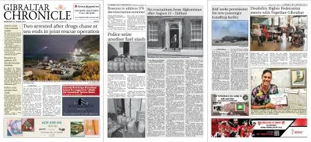 Gibraltar Chronicle – 25 August 2021