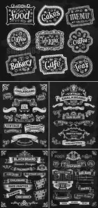 Food Design Elements Vector