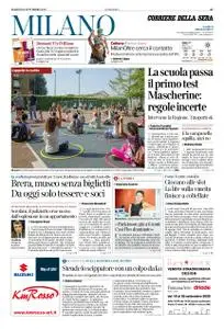Corriere della Sera Milano – 15 settembre 2020