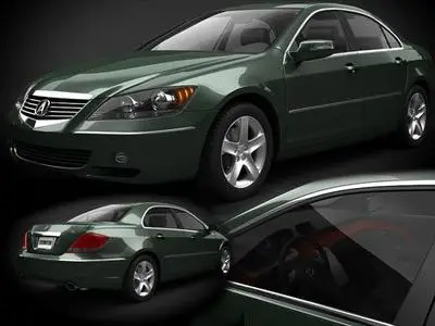 3D model - Honda Acura RL 2006 (*.max)