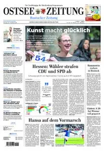 Ostsee Zeitung Rostock - 29. Oktober 2018