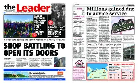 The Leader Wrexham – May 13, 2019