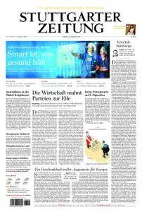 Stuttgarter Zeitung Stadtausgabe (Lokalteil Stuttgart Innenstadt) - 12. Januar 2018