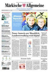 Märkische Allgemeine Neues Granseer Tageblatt - 25. April 2018