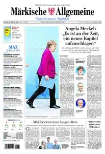 Märkische Allgemeine Neues Granseer Tageblatt - 30. Oktober 2018