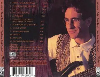 Brian Bromberg - You Know That Feeling (1998) {Zebra}