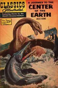 Classics Illustrated 138 A Journey To The Center Of The Earth Jules Verne