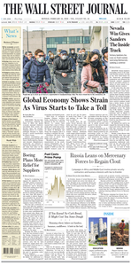The Wall Street Journal – 24 February 2020