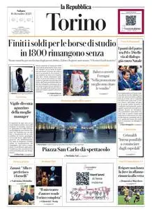 la Repubblica Torino - 16 Dicembre 2023