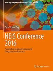 NEIS Conference 2016: Nachhaltige Energieversorgung und Integration von Speichern [Repost]