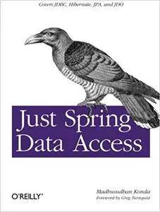 Just Spring Data Access: Covers JDBC, Hibernate, JPA and JDO [Repost]
