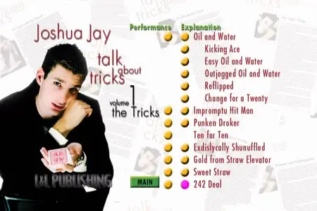 Joshua Jay - Talk About Tricks (3 DVD)