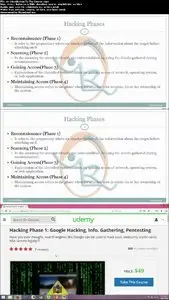 Hacking Phase 1: Google Hacking, Info. Gathering, Pentesting
