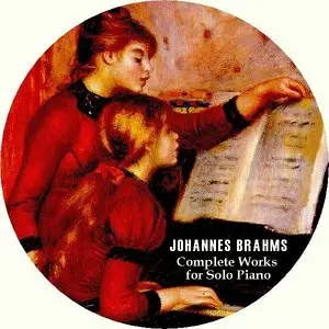 CD SHEET MUSIC Brahms: Complete Works for Piano 
