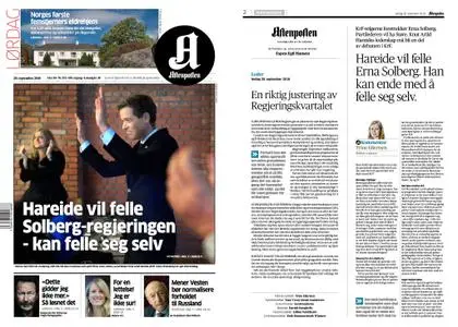 Aftenposten – 29. september 2018