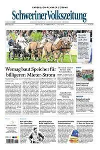 Schweriner Volkszeitung Gadebusch-Rehnaer Zeitung - 17. September 2018