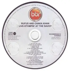 Rufus and Chaka Khan - Live - Stompin' At The Savoy (1983) [2015, Remastered Reissue]