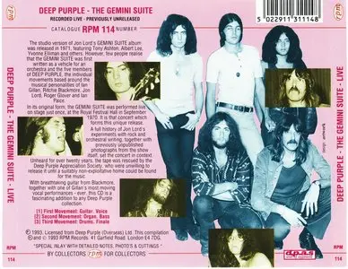 Deep Purple - Gemini Suite Live (1970)