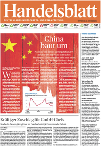 Handelsblatt vom Mittwoch, 22. Oktober 2014