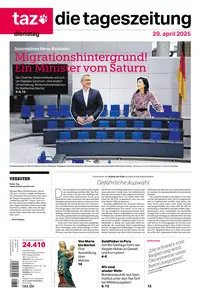 taz die tageszeitung  - 29 April 2025