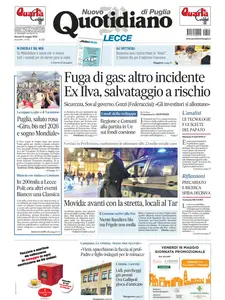 Quotidiano di Puglia Lecce - 15 Maggio 2025