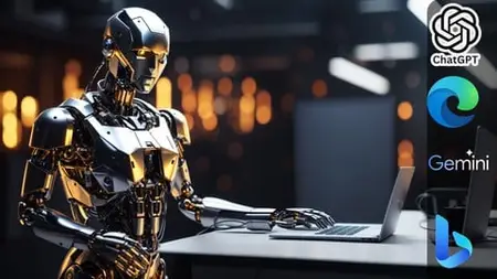 Master 3 AI Chatbots in 1 Course: ChatGPT, Gemini, Bing Chat