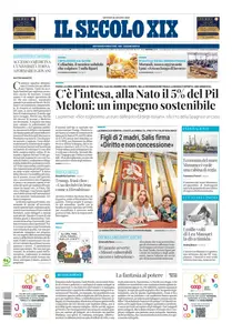 Il Secolo XIX Genova - 26 Giugno 2025